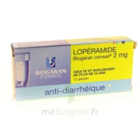 Loperamide Biogaran Conseil 2 Mg, Gélule à Ondres