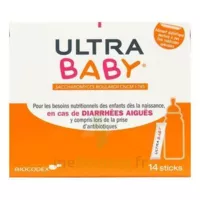 Ultra-baby Poudre Antidiarrhéique 14 Sticks/2g à Ondres