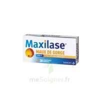 Maxilase Alpha-amylase 3000 U Ceip Comprimés Enrobés Maux De Gorge B/30 à Ondres